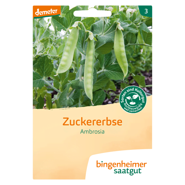 Bingenheimer Saatgut Økologisk sød ært Ambrosia