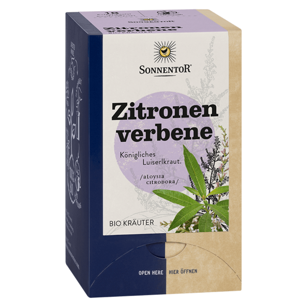 Sonnentor Økologisk citronverbena te, 18 teposer