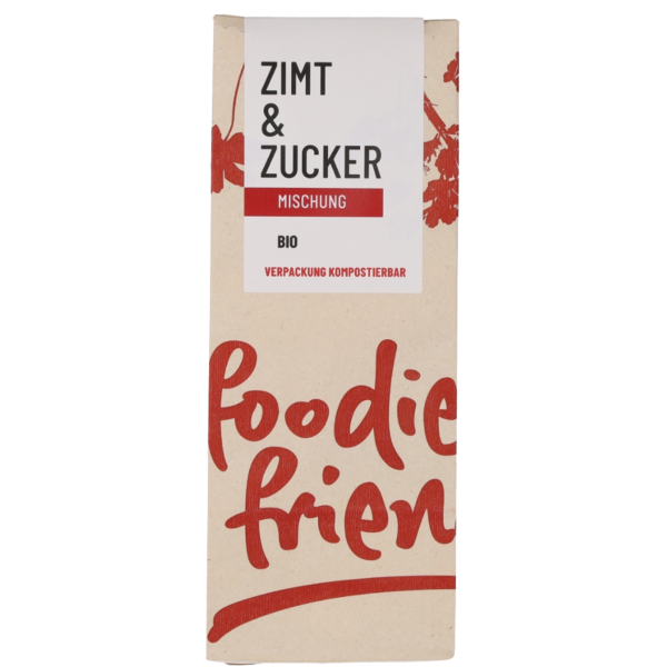 foodie &amp; friends Økologisk Kanel &amp; Sukker, 90 g