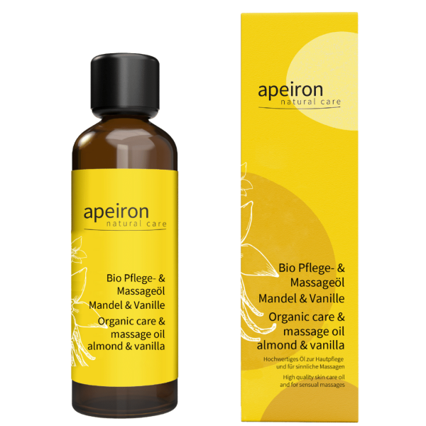 Apeiron Bio Pflege- &amp; Massageöl Mandel &amp; Vanille