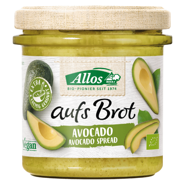 Allos Økologisk På brødet Avocado