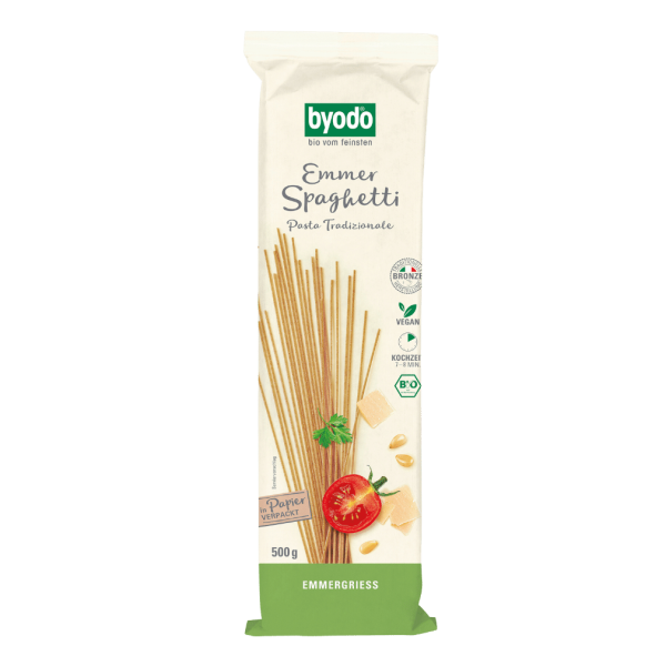 byodo Økologisk spaghetti sommer spelt 500g