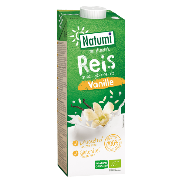 Natumi Økologisk risdrik vanilje