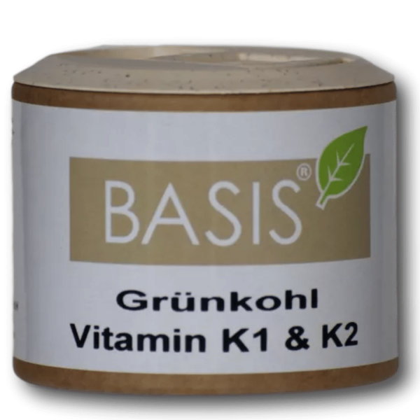 BASIS Grünkohl Vitamin K1 + K2 Kapseln