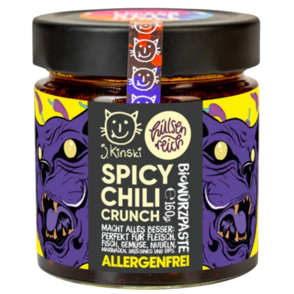 J. Kinski Bio Spicy Chili Crunch