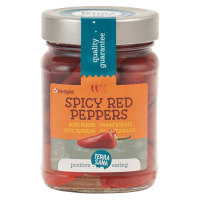 TerraSana Økologisk rød peberfrugt krydret TerraSana Økologisk rød peberfrugt krydret