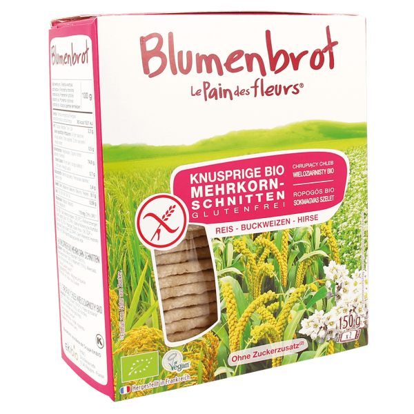 Blumenbrot Økologiske sprøde flerkornsskiver, glutenfri