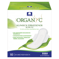 Organyc Hygiejnebind nat med vinger Organyc Hygiejnebind nat med vinger