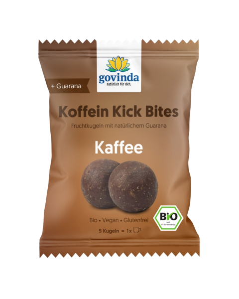 Govinda Bio Koffein Kick Bites Kaffee, 40g