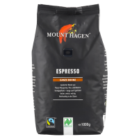 Mount Hagen Økologisk Espresso, hele bønner, 1kg Mount Hagen Økologisk Espresso, hele bønner, 1kg