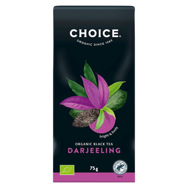 CHOICE Økologisk Darjeeling sort te