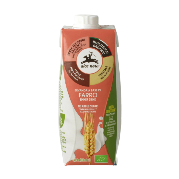 Alce Nero Bio Pflanzliches Getränk auf der Basis von Dinkel, 500 ml