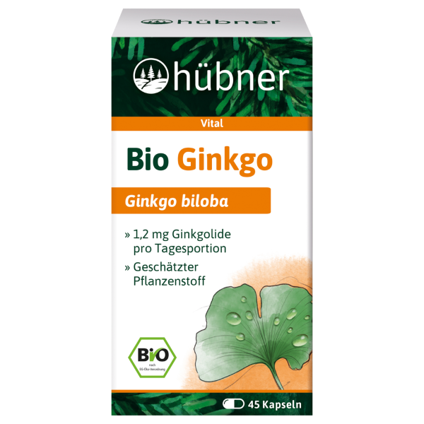 Hübner Bio Ginkgo, 45 Kapseln