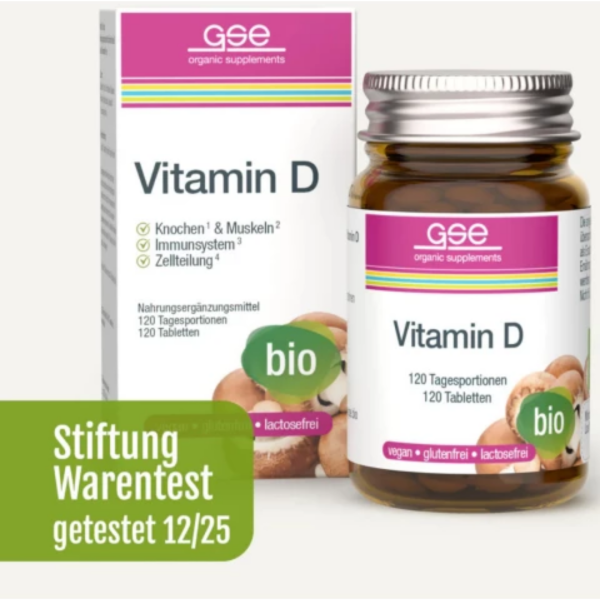 GSE Økologisk D-vitamin kompakt
