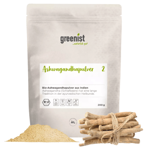 greenist Økologisk Ashwagandha pulver