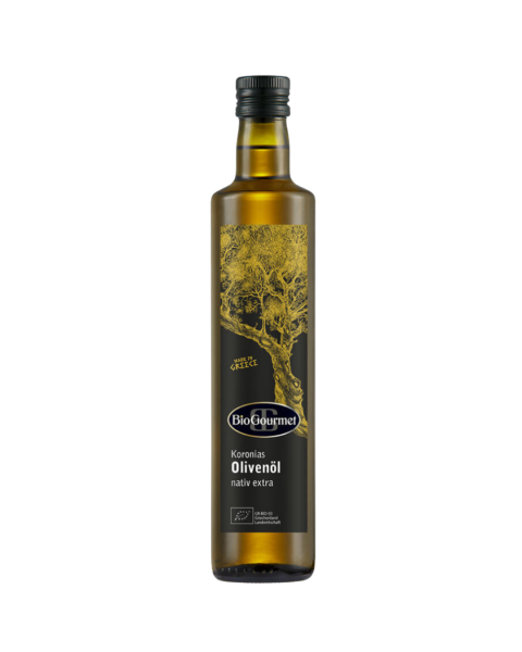 BioGourmet Økologisk Koronias ekstra jomfru olivenolie, 500ml