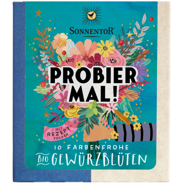 Sonnentor Bio Gewürzblüten Probier mal!, 50 g, Packung