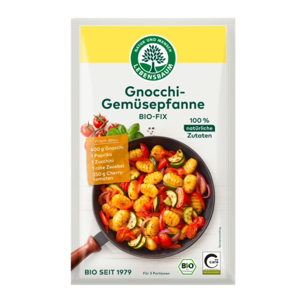 Lebensbaum Bio Gnocchi-Gemüsepfanne
