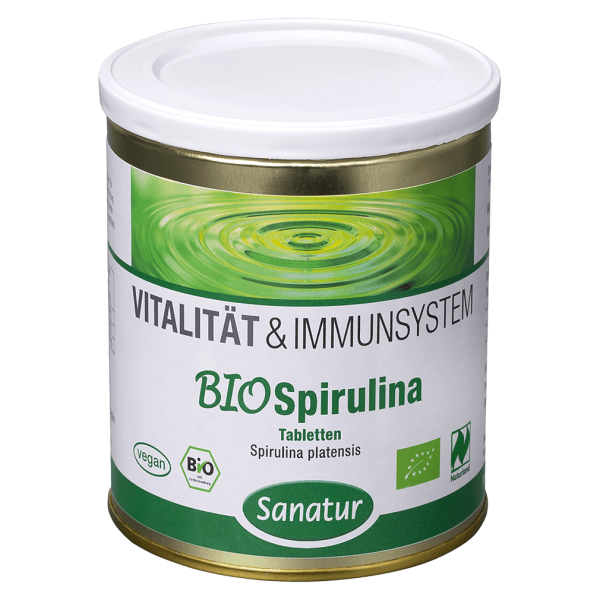 Sanatur Økologiske spirulina tabletter