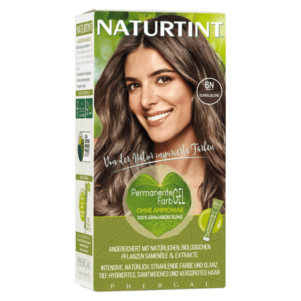 Naturtint Hårfarve 6N Mørk blond