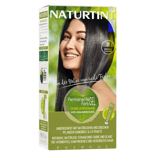 Naturtint Hårfarve 1N Ebony Black