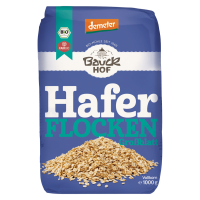 Bauckhof  Økologiske Demeter-havreflager stort blad Bauckhof  Økologiske Demeter-havreflager stort blad