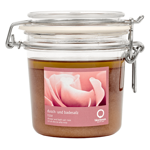 bioemsan Badesalt med rosen, 500g