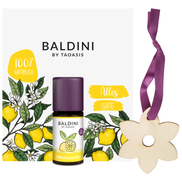 Baldini Alles Gute Mini-Duftset mit Holzblüte, 5ml