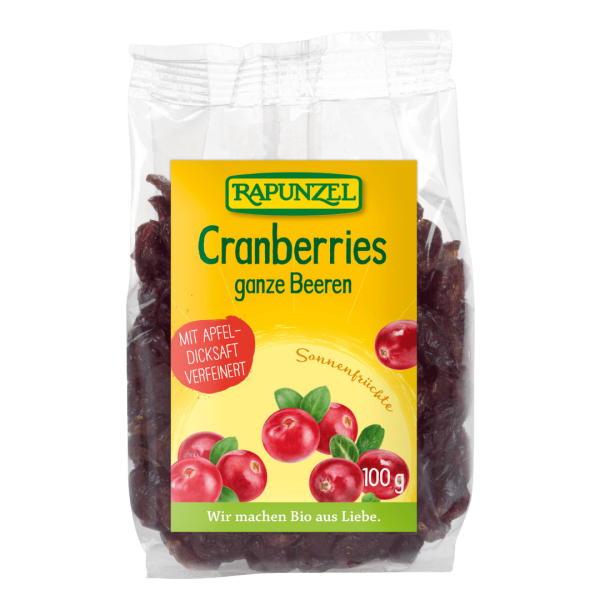 Rapunzel Bio Cranberries, ganze Beeren