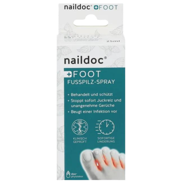 naildoc FOOT Fußpilz- Spray, 25 ml MHD 30.06.2025