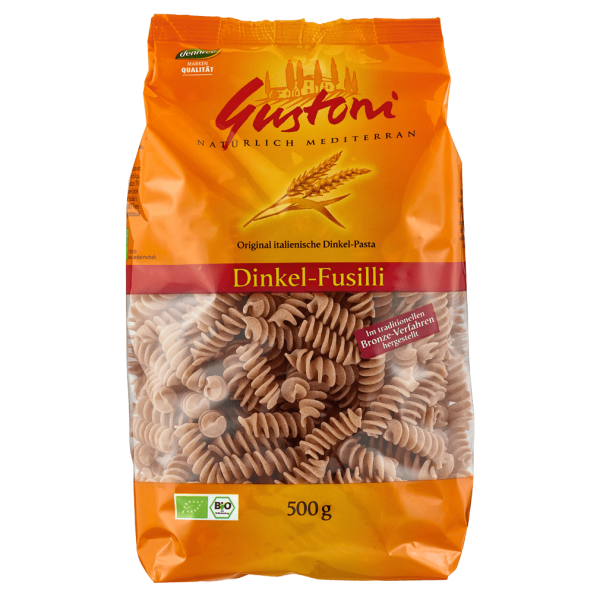 Gustoni Økologisk spelt-fusilli