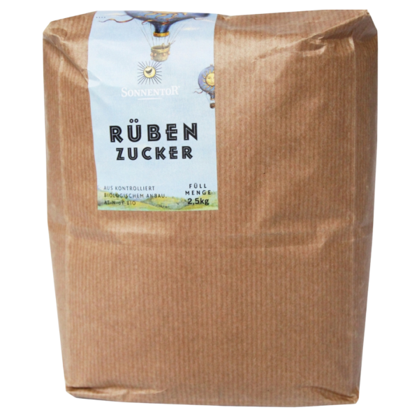 Sonnentor Bio Rübenzucker 2500 g, 2,5 kg-Packung