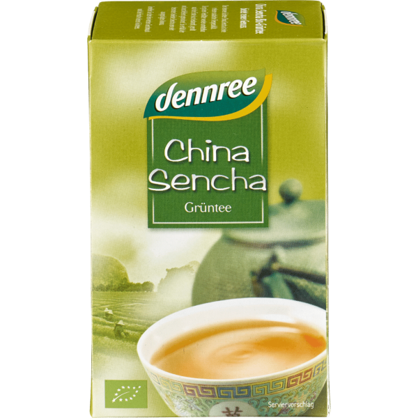 dennree Bio China Sencha Grüntee