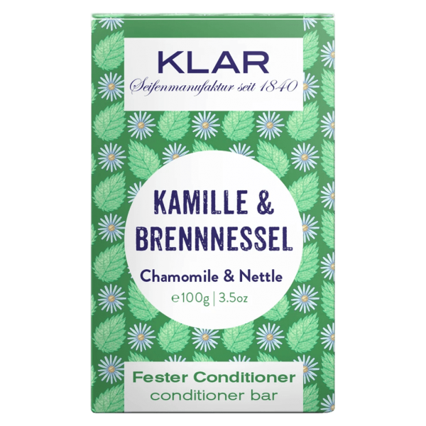 Klar Seifen Solid Conditioner Kamille &amp; Brændenælde