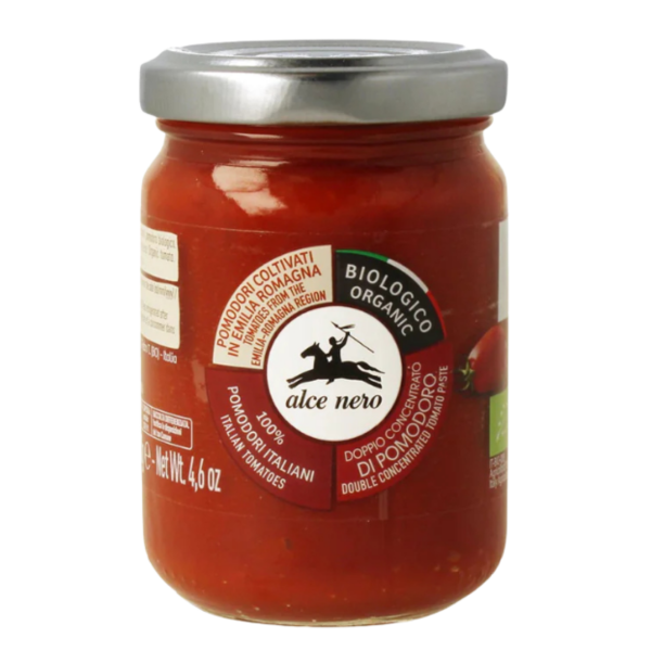 Alce Nero Økologisk dobbeltkoncentreret tomatpuré, 130 g