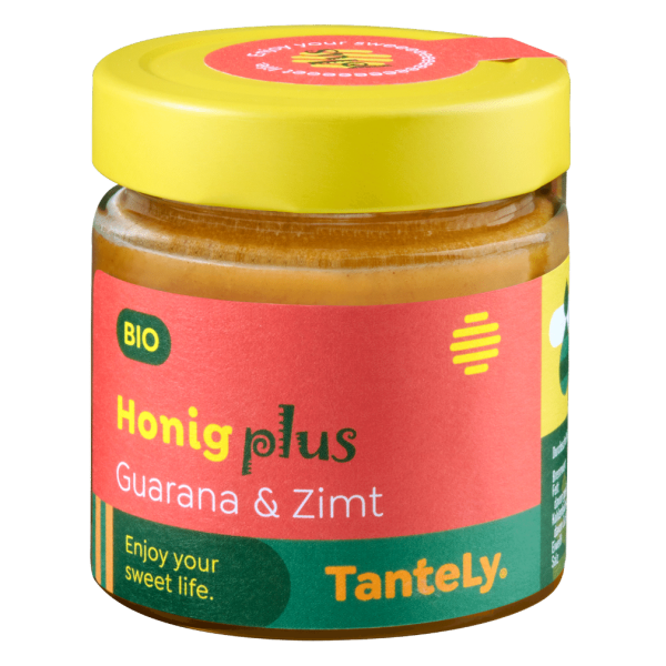 TanteLy Økologisk honning plus guarana og kanel