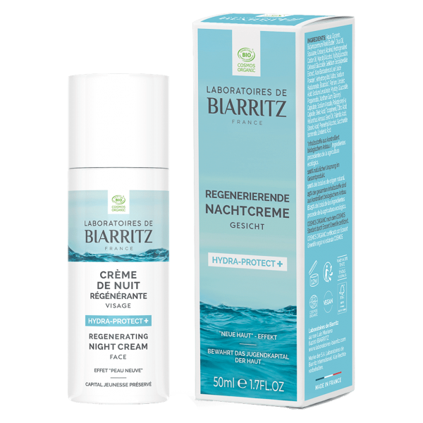 Laboratoires de Biarritz Hydra Protect + Regenerating Night Cream Face
