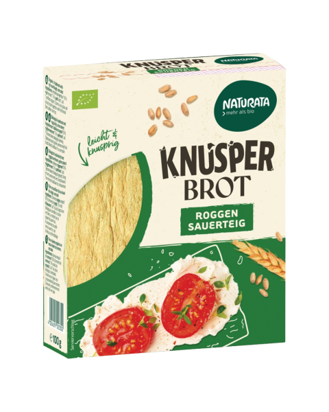 Naturata Bio Knusperbrot Roggen-Sauerteig