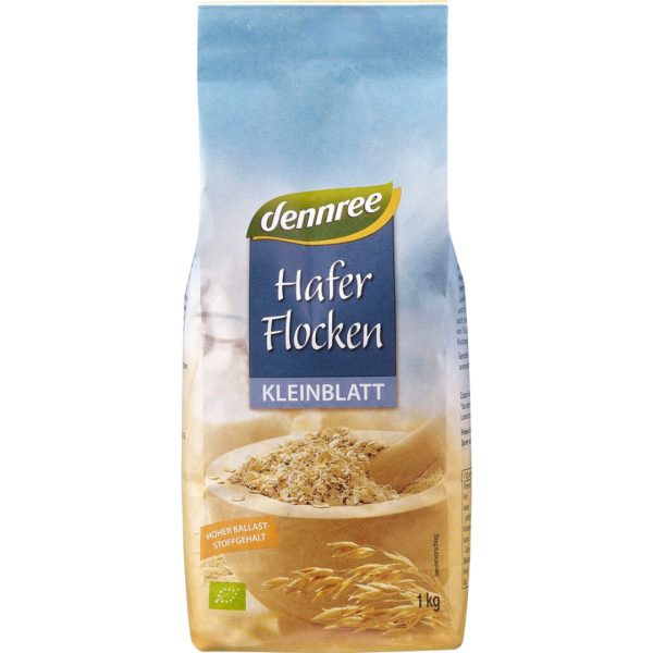 dennree Økologiske havreflager, små blade