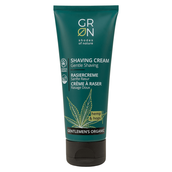 GRN Barbercreme Gentle Shave Hamp &amp; humle