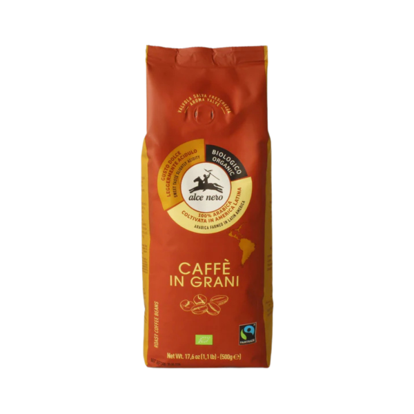 Alce Nero Bio 100% Arabica Kaffeebohnen Fairtrade