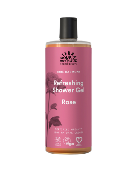 Urtekram Rose Refreshing Shower Gel, 500 ml