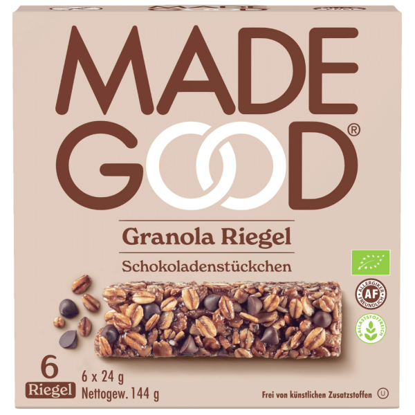MadeGood Økologisk granolabar med chokoladestykker