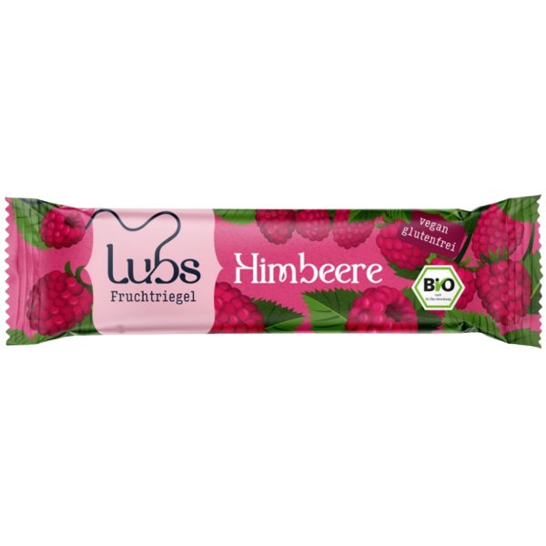 Lubs Bio Himbeere Fruchtriegel