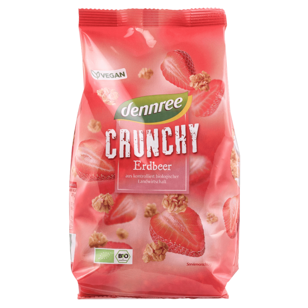 dennree Økologisk jordbær Crunchy