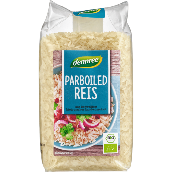 dennree Økologisk parboiled ris