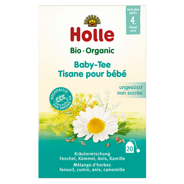 Holle Økologisk baby te usødet 20 stk.