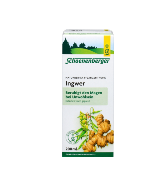 Schoenenberger Økologisk ingefær naturlig plante drik