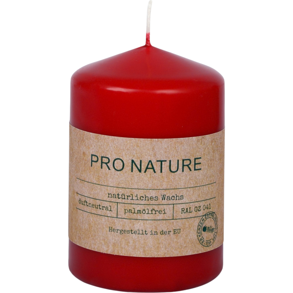 Müller Kerzen Stearin Stumpen ,,PRO NATURE" 100/68mm