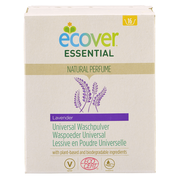 Ecover Universal vaskepulver lavendel, 1,2 kg